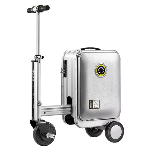 AirWheel Smart Electric Riding Luggage: Remote Control, Airline Approved, 110 Kg Weight Capacity, Telescopic Handle - SE3S