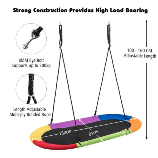 Height Adjustable Sensory Swing | 150Kg Weight Capacity