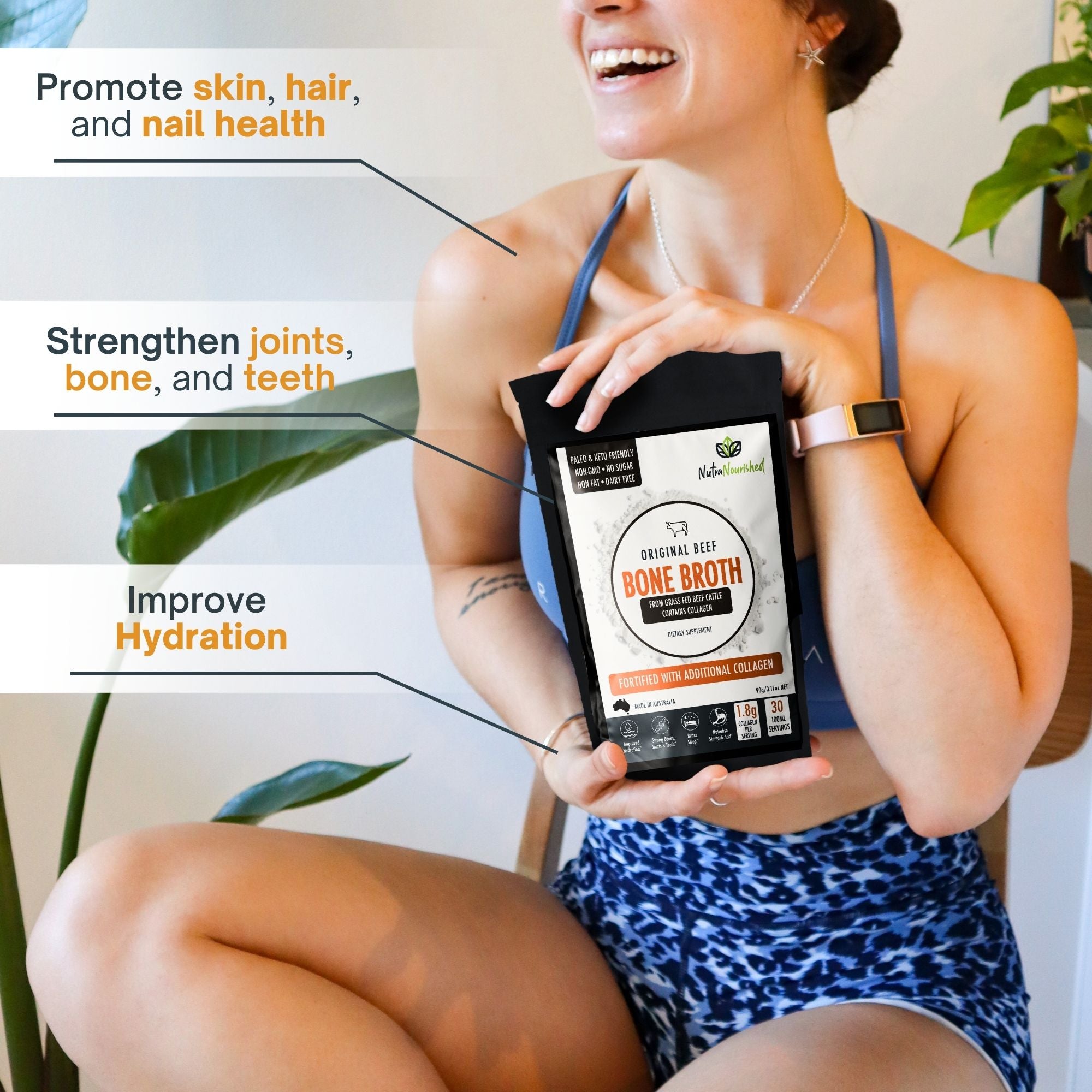 Bone Broth Beef - Premium Grass Fed from AU/NZ 90g - Image 4