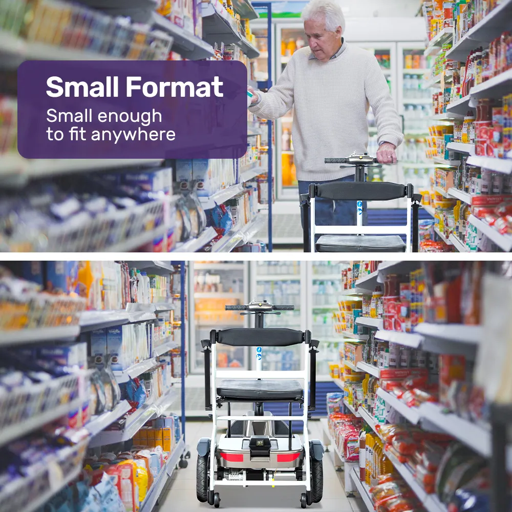 Folding 4 Wheel Electric Mobility Scooter – MobiLiteRIDER/MobiEzyFold - Image 3