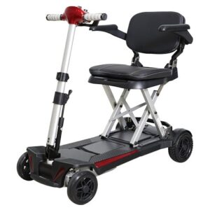 SOLAX MOBIFREE Fold Flat Portable Scooter (Red)